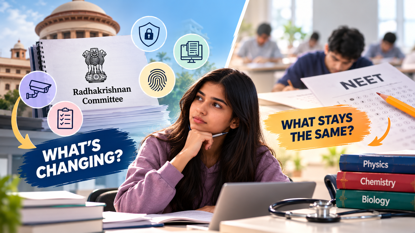 Radhakrishnan Committee Reforms Explained: What’s Actually Changing in NEET and What Stays the Same